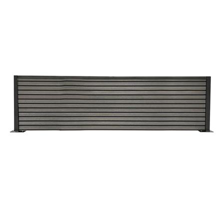 SUNSHIELD PRIVACY FENCE SET-A 200X60CM GREY