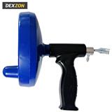 DEXZON CANISTER DRAIN CLEANER AUGER ABS CARBON STEEL 4M