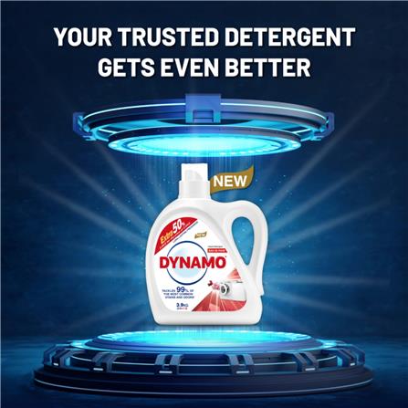 DYNAMO LAUNDRY DETERGENT CLEANER ANTIBACTERIAL 2.5KG