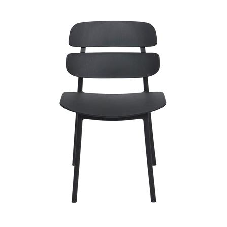 PLASTIC CHAIR SPRING TESSIE BLACK [EXCLUSIVE FROM HOMEPRO THAILAND]