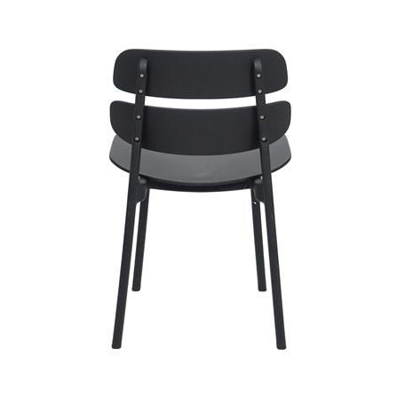 PLASTIC CHAIR SPRING TESSIE BLACK [EXCLUSIVE FROM HOMEPRO THAILAND]