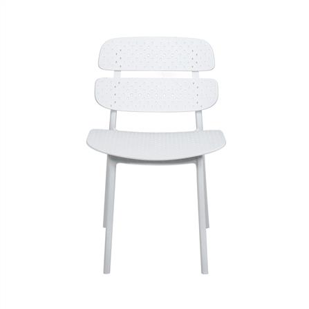 PLASTIC CHAIR SPRING TESSIE DOT WHITE [EXCLUSIVE FROM HOMEPRO THAILAND]