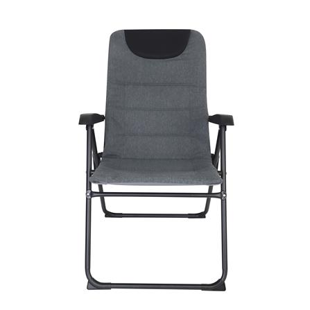FOLDING LEISURE CHAIR SPRING FLODING GREY [EXCLUSIVE FROM HOMEPRO THAILAND]