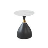 SIDE TABLE EDWD5513 BLACK WHITE