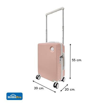 LUGGAGE 20IN AVENTRA SEOUL PINK [EXCLUSIVE FROM HOMEPRO THAILAND]