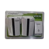 CENFONIX WIRELESS DOORBELL 2 BELL 1 SWITCH K33-B2