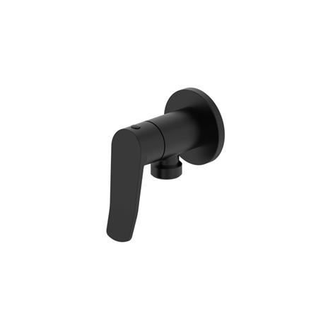 JOHNSON SUISSE LAZIO 1/2" ANGLE VALVE WBFA301702 BLACK