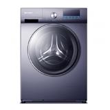 SHARP FRONT LOAD WASHING MACHINE ESFX11APB 11KG NAVY BLUE INVERTER