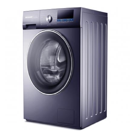 SHARP FRONT LOAD WASHING MACHINE ESFX11APB 11KG NAVY BLUE INVERTER