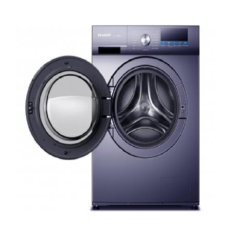 SHARP FRONT LOAD WASHING MACHINE ESFX11APB 11KG NAVY BLUE INVERTER