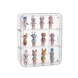 WALL MOUNTED FIGURE DISPLAY CASE COSSY PLUS CP-797 32X9X26CM CLEAR