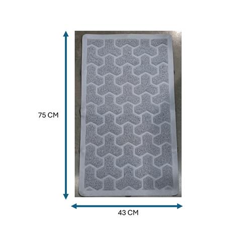 MOYA PVC MAT YHC0112_GRAY 75X43CM