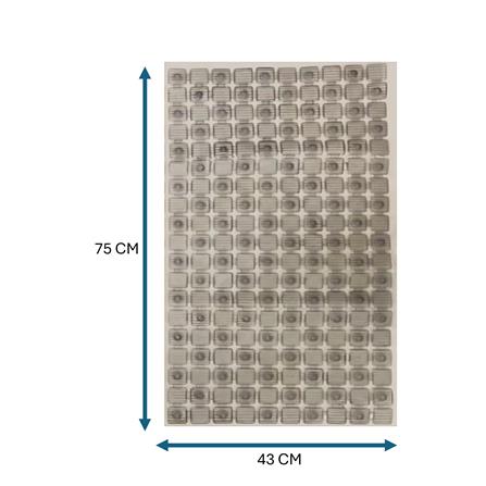 MOYA PVC MAT YHC0066_GRAY 68.5X36CM