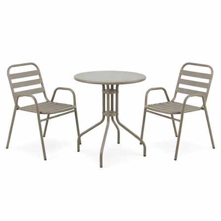 PATIO CHAIR SPRING NELLY TAUPE
