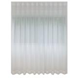HOME LIVING STYLE SHEER CURTAIN HIDE TAP CHLOE 150X220CM WHITE