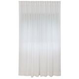 HOME LIVING STYLE SHEER CURTAIN HIDE TAP CLAIRE 150X220CM WHITE