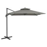 SPRING OFFSET PARASOL RIO DARK GREY