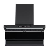 FABER DESIGNER HOOD MEGAFLEX ELITE FCH-LMD90S300BKMG 90CM BLACK 3000M3/H