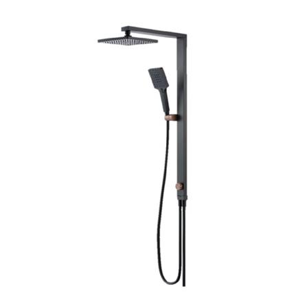 LIVINOX SHOWER HEATER DC PUMP RAIN SHOWER LWH-MS-DC-RMB-2 MATTE BLACK