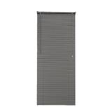 HOME LIVING STYLE VENETIAN BLIND PVC 4X6FT DARK GRAY