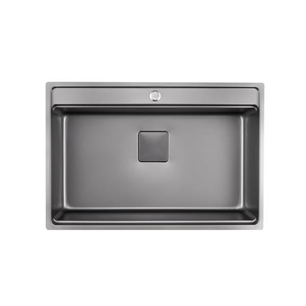 LIVINOX MULTIFUNCTIONAL NANO LAVA SINK LWS-7652VB STAINLESS STEEL 304 GUN METAL 76CM