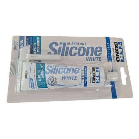 TEKBOND NEUTRAL SEALANT SILICONE BATHROOM & KITCHEN 85ML-WHITE