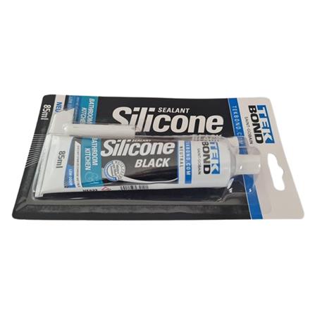 TEKBOND NEUTRAL SEALANT SILICONE BATHROOM & KITCHEN 85ML-BLACK