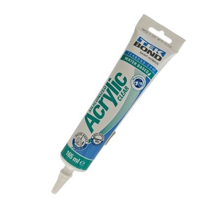 TEKBOND WATER BASED SILICONIZED ACRYLIC 165ML-CLEAR