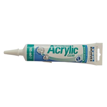TEKBOND WATER BASED SILICONIZED ACRYLIC 165ML-CLEAR