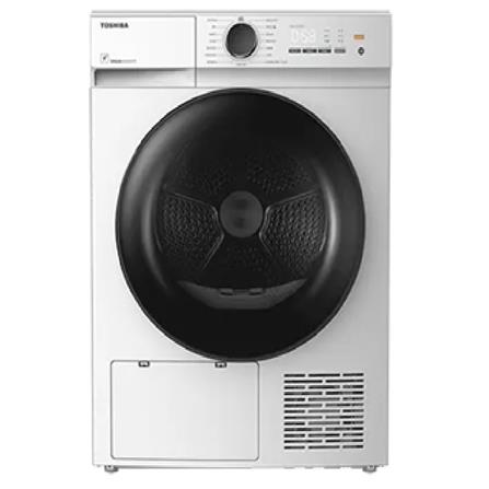 TOSHIBA FRONT LOAD HEAT PUMP DRYER TD-E80BT21HWM(WW) 8KG WHITE