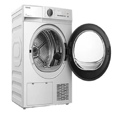 TOSHIBA FRONT LOAD HEAT PUMP DRYER TD-E80BT21HWM(WW) 8KG WHITE