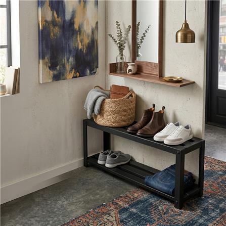 MOJOMORE 3 LAYER GARDEN BENCH GALAXY BLACK 90CM