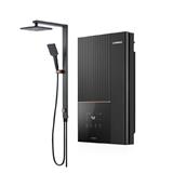 LIVINOX SHOWER HEATER DC PUMP RAIN SHOWER LWH-LS800-DC-RMB MATTE BLACK