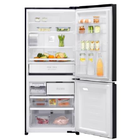 PANASONIC 2 DOOR REFRIGERATOR NR-BW530HWKM 545L MATTE METALLIC BLACK