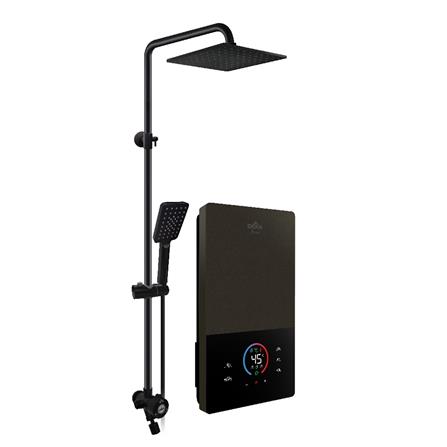 DEKA SHOWER HEATER DC PUMP WITH RAIN SHOWER ONSEN GUN METAL
