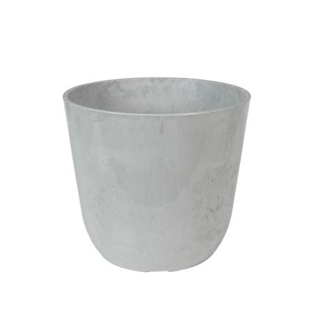 SPRING MORAY STONEBLEND POT 35CM WHITE