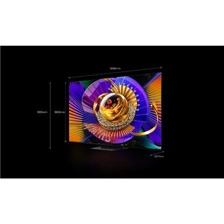 TCL 75C7L 75-INCH 4K SQD-MINI LED GOOGLE TV 144HZ