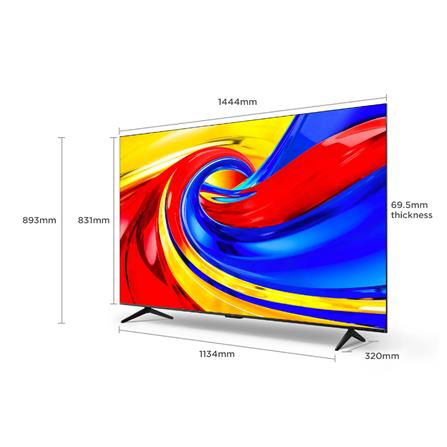 TCL 65P7L 65-INCH 4K QLED GOOGLE TV DOLBY VISION DOLBY ATMOS